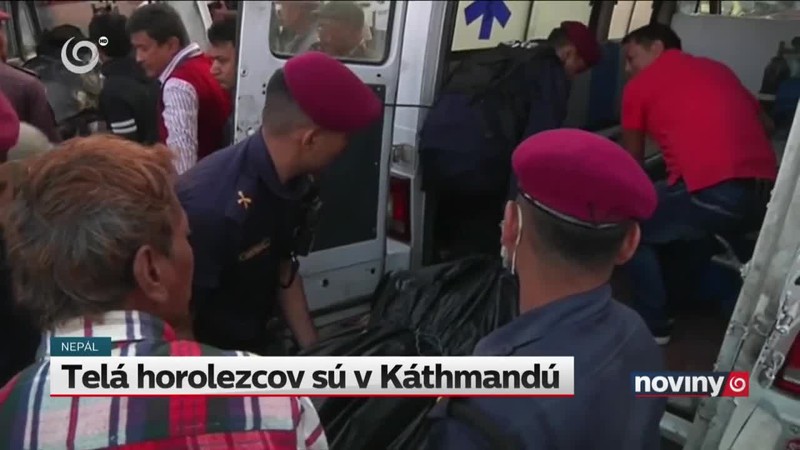 Telá horolezcov sú v Káthmandú