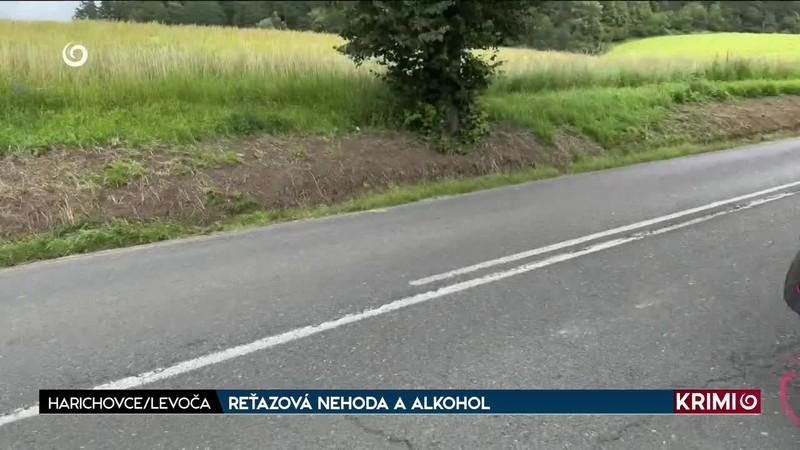 REŤAZOVÁ NEHODA A ALKOHOL
