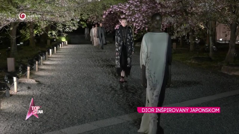 DIOR INŠPIROVANÝ JAPONSKOM