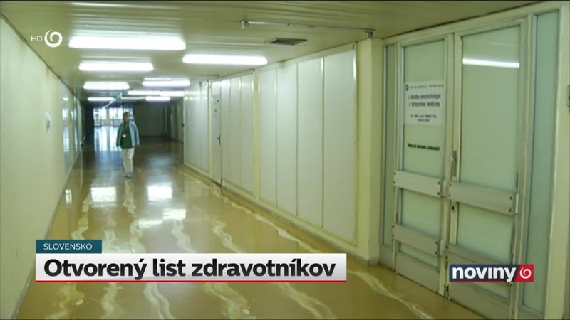 Otvorený list zdravotníkov