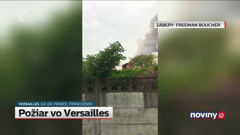 Požiar vo Versailles