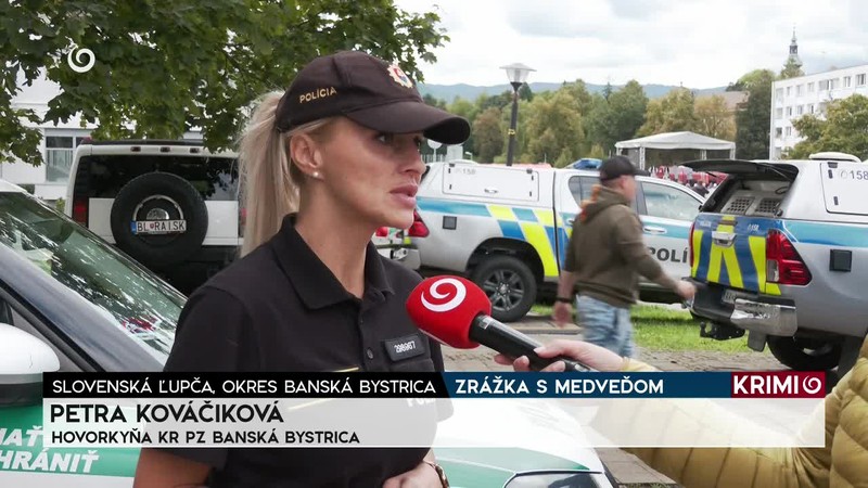 ZRÁŽKA S MEDVEĎOM