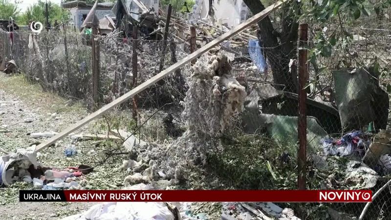 MASÍVNY RUSKÝ ÚTOK