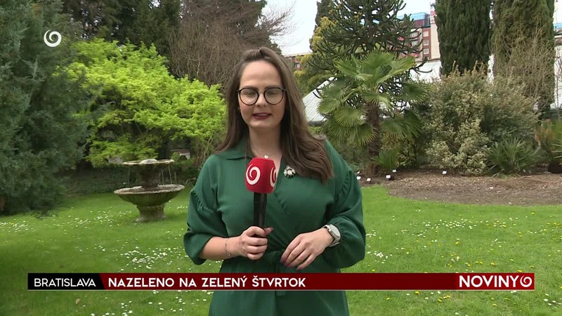 NAZELENO NA ZELENÝ ŠTVRTOK