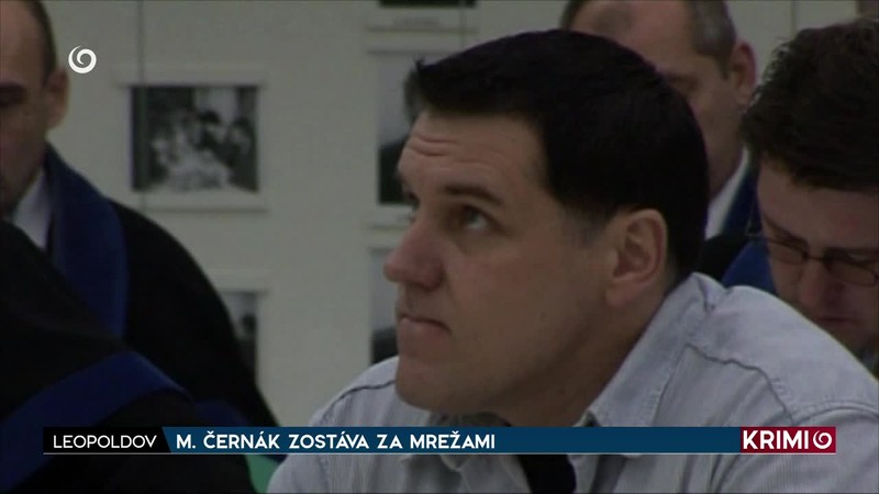 M. ČERNÁK ZOSTÁVA ZA MREŽAMI