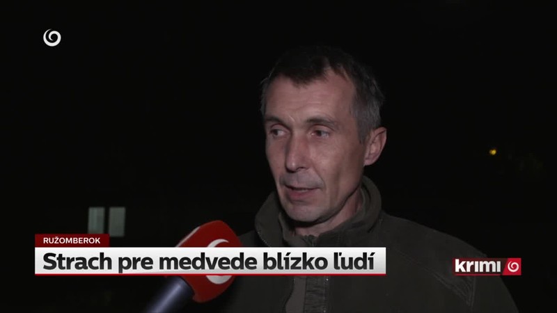 Strach pre medvede blízko ľudí