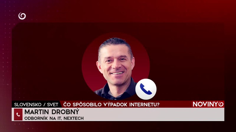 ČO SPÔSOBILO VÝPADOK INTERNETU?