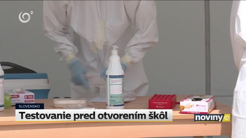 Testovanie pred otvorením škôl