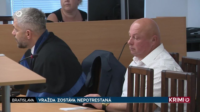 VRAŽDA ZOSTÁVA NEPOTRESTANÁ