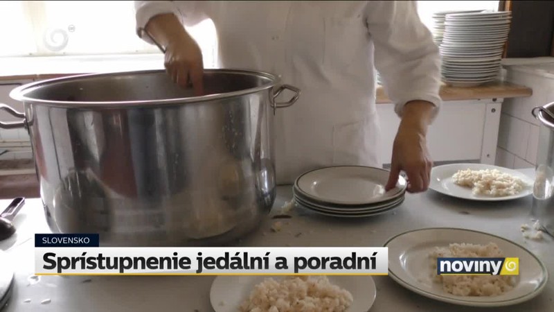 Sprístupnenie jedální a poradní