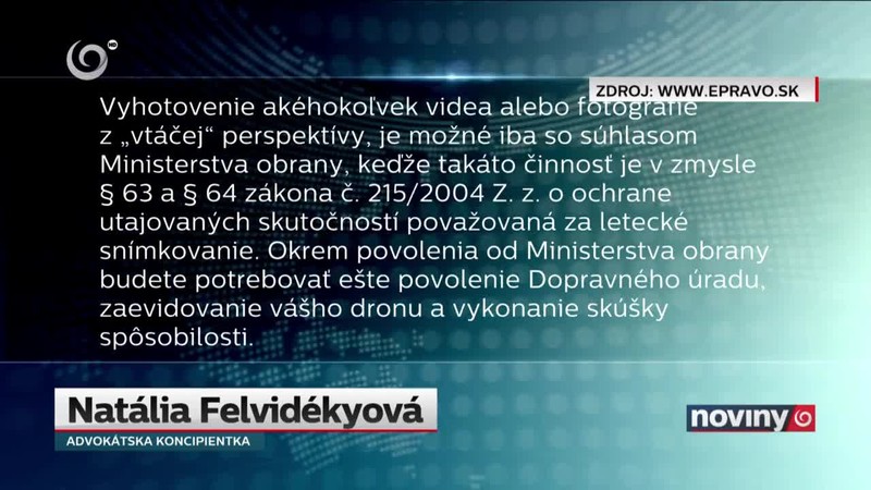 Dron nad sídlom Nočných vlkov