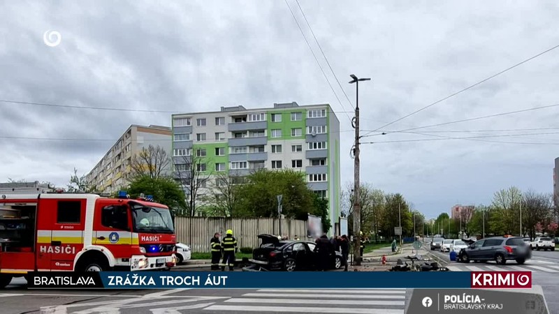 ZRÁŽKA TROCH ÁUT