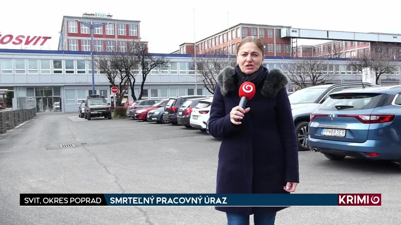 SMRTEĽNÝ PRACOVNÝ ÚRAZ