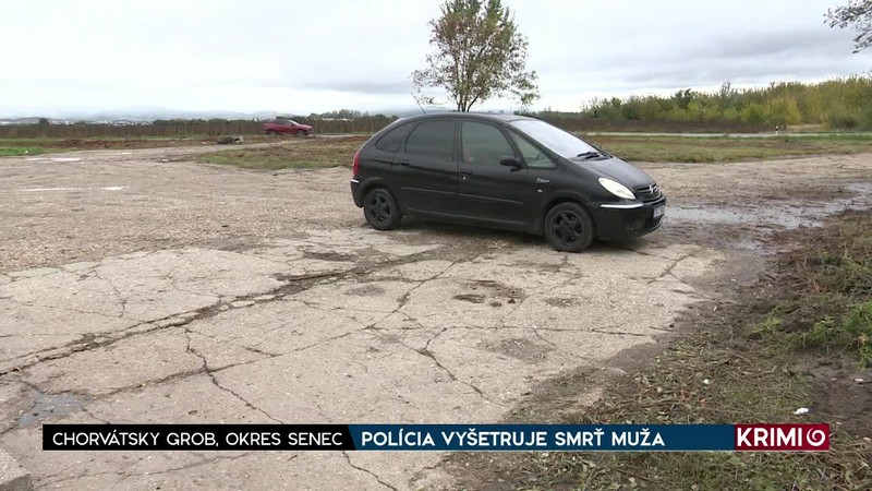 POLÍCIA VYŠETRUJE SMRŤ MUŽA,