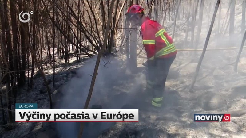 Výčiny počasia v Európe