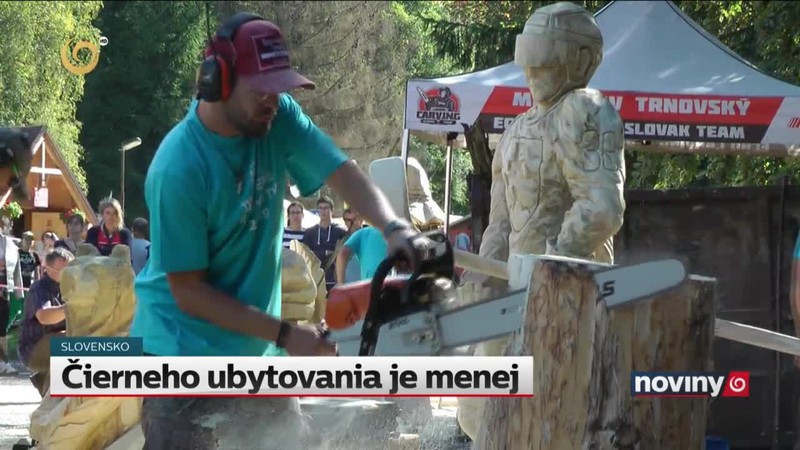 Čierneho ubytovania je menej