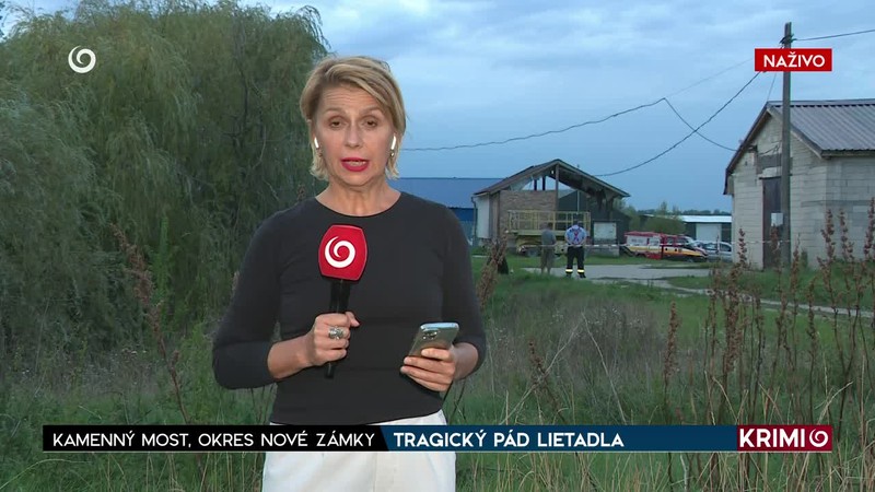 TRAGICKÝ PÁD LIETADLA