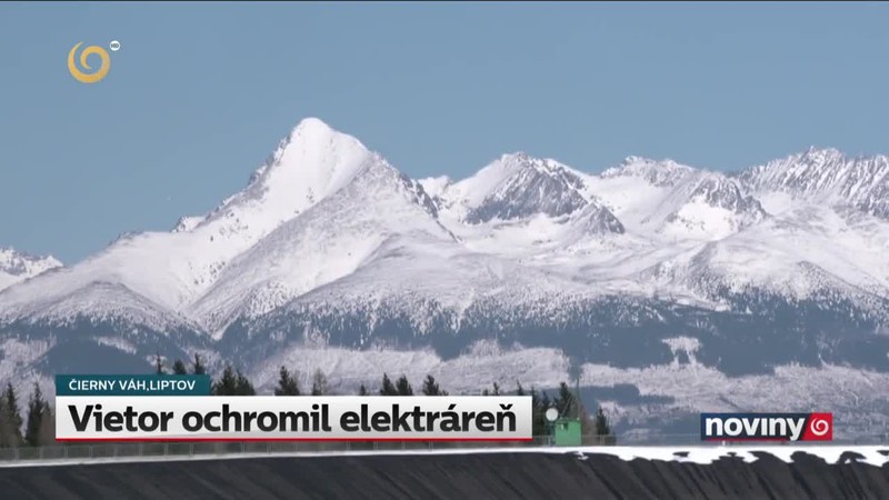 Vietor ochromil elektráreň