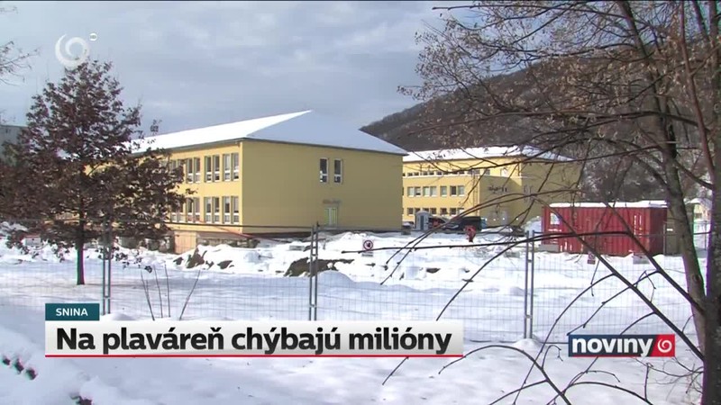 Na plaváreň chýbajú milióny