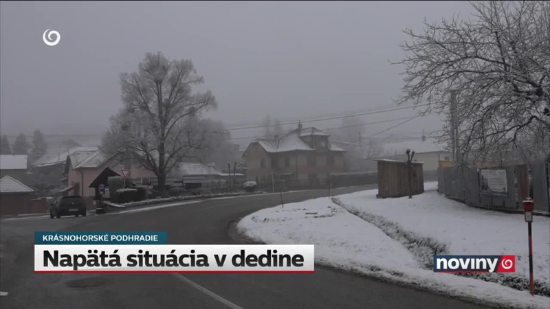 Napätá situácia v dedine
