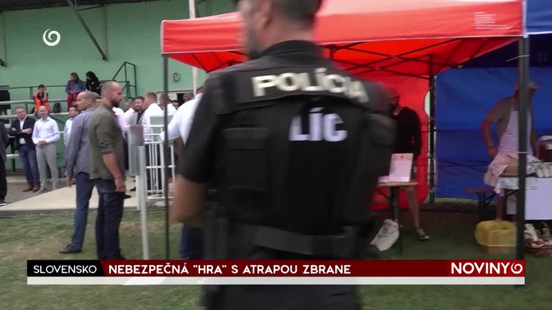 NEBEZPEČNÁ "HRA" S ATRAPOU ZBRANE