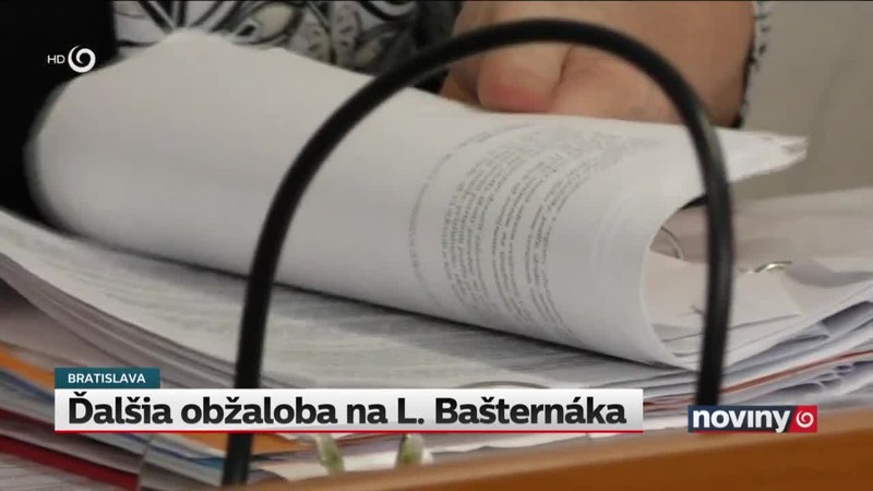 Ďalšia obžaloba na L. Bašternáka