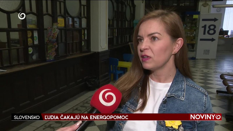 ĽUDIA ČAKAJÚ NA ENERGOPOMOC