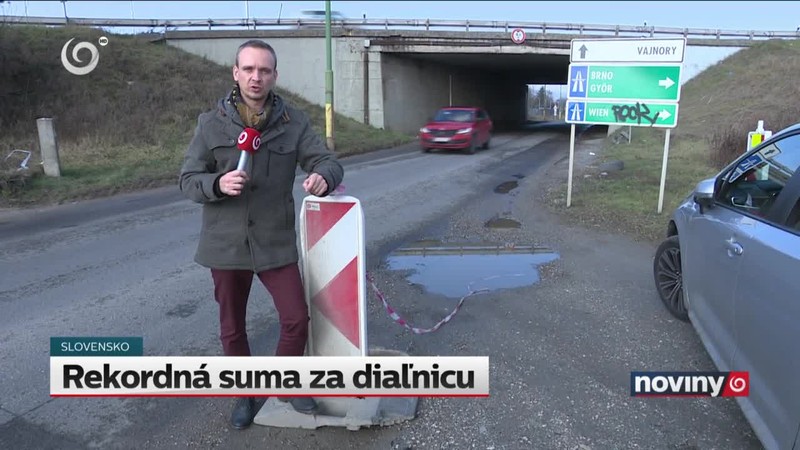 Rekordná suma za diaľnicu