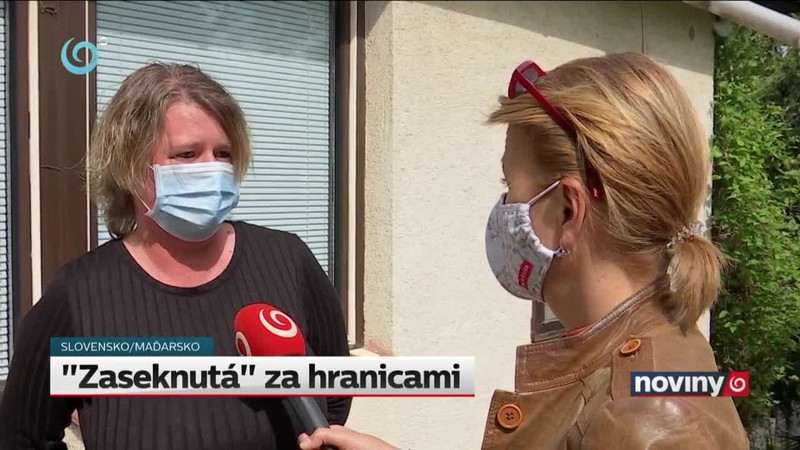 "Zaseknutá" za hranicami