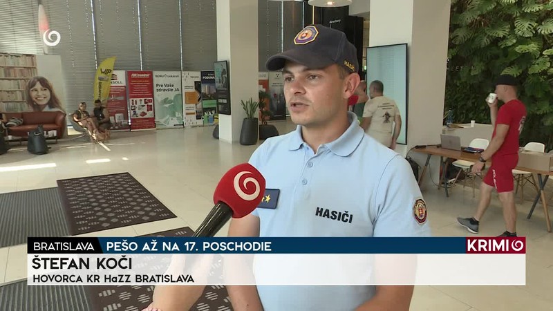 PEŠO AŽ NA 17. POSCHODIE