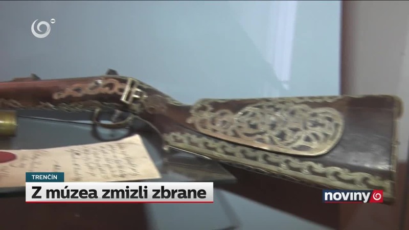 Z múzea zmizli zbrane