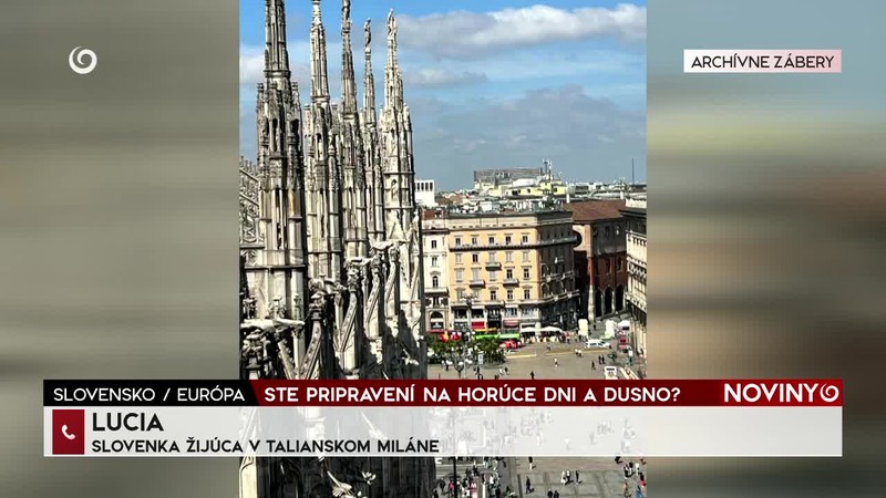 STE PRIPRAVENÍ NA HORÚCE DNI A DUSNO?
