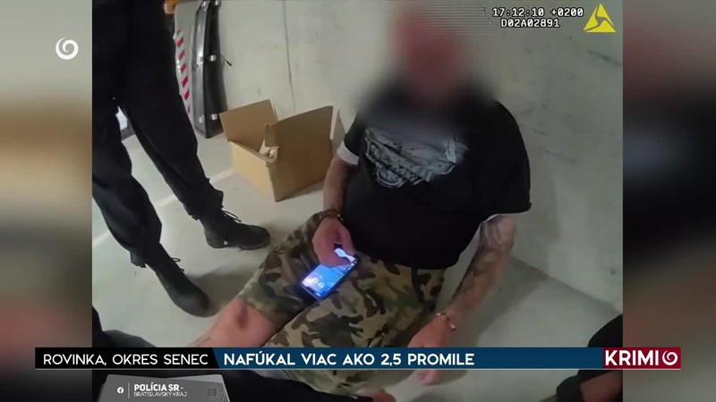 NAFÚKAL VIAC AKO 2,5 PROMILE