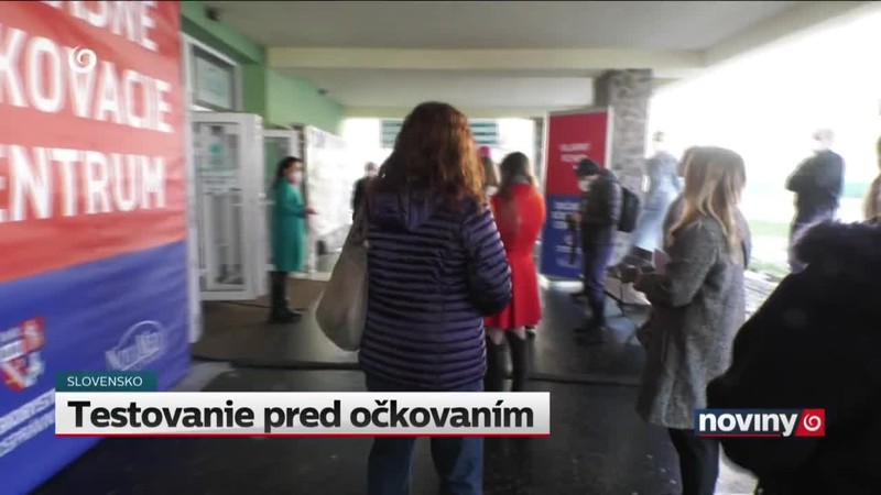 Testovanie pred očkovaním