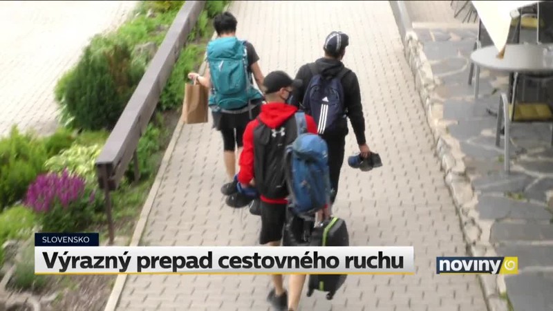 Výrazný prepad cestovného ruchu