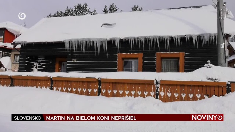 MARTIN NA BIELOM KONI NEPRIŠIEL