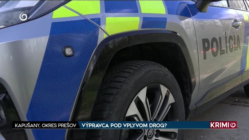 VÝPRAVCA POD VPLYVOM DROG?