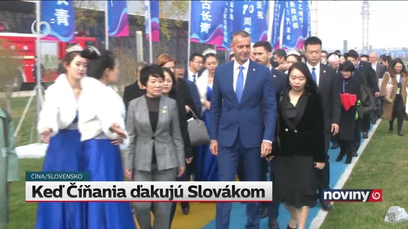 Keď Číňania ďakujú Slovákom