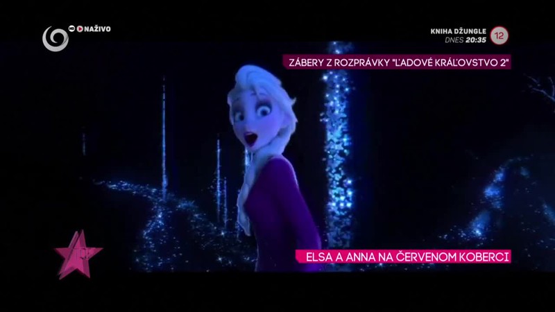 ELSA A ANNA NA ČERVENOM KOBERCI