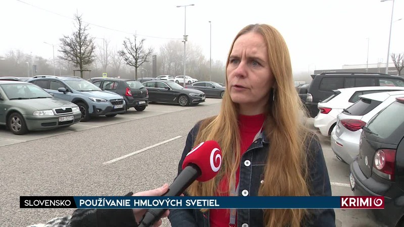 POUŽÍVANIE HMLOVÝCH SVETIEL