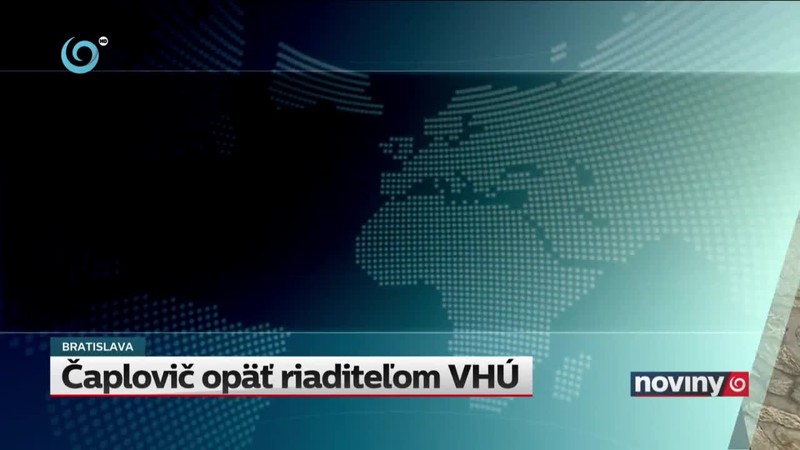 Čaplovič opäť riaditeľom VHÚ