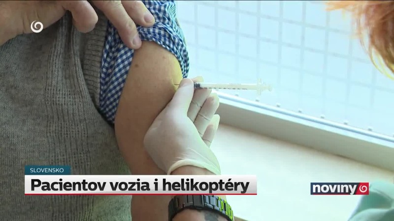 Pacientov vozia i helikoptéry