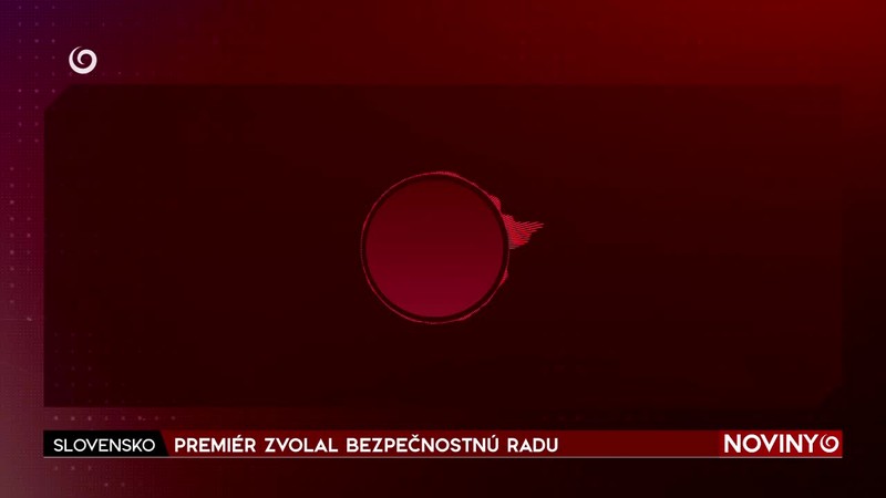 PREMIÉR ZVOLAL BEZPEČNOSTNÚ RADU