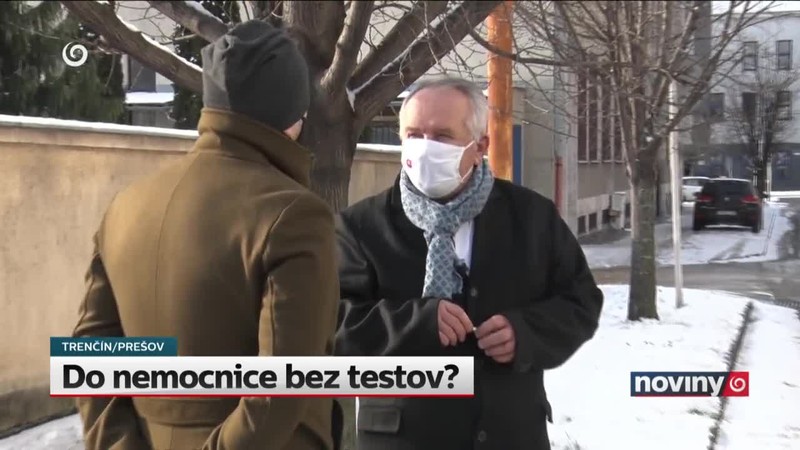 Do nemocnice bez testov?