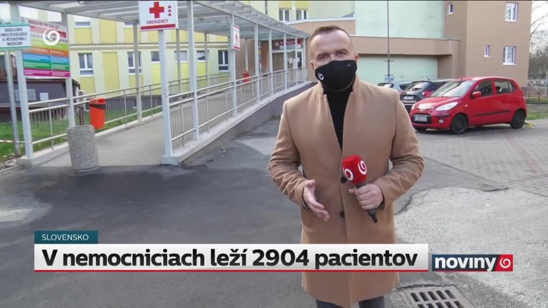 V nemocniciach leží 2904 pacientov