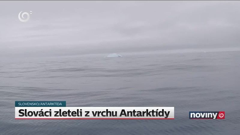 Slováci zleteli z vrchu Antarktídy
