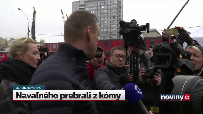 Navaľného prebrali z kómy