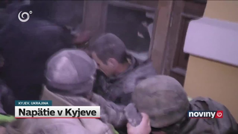 Napätie v Kyjeve