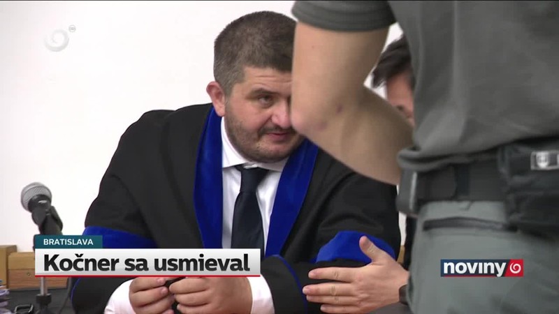 Kočner sa usmieval