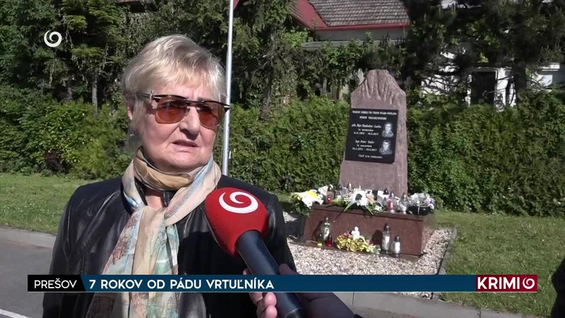 7 ROKOV OD PÁDU VRTUĽNÍKA